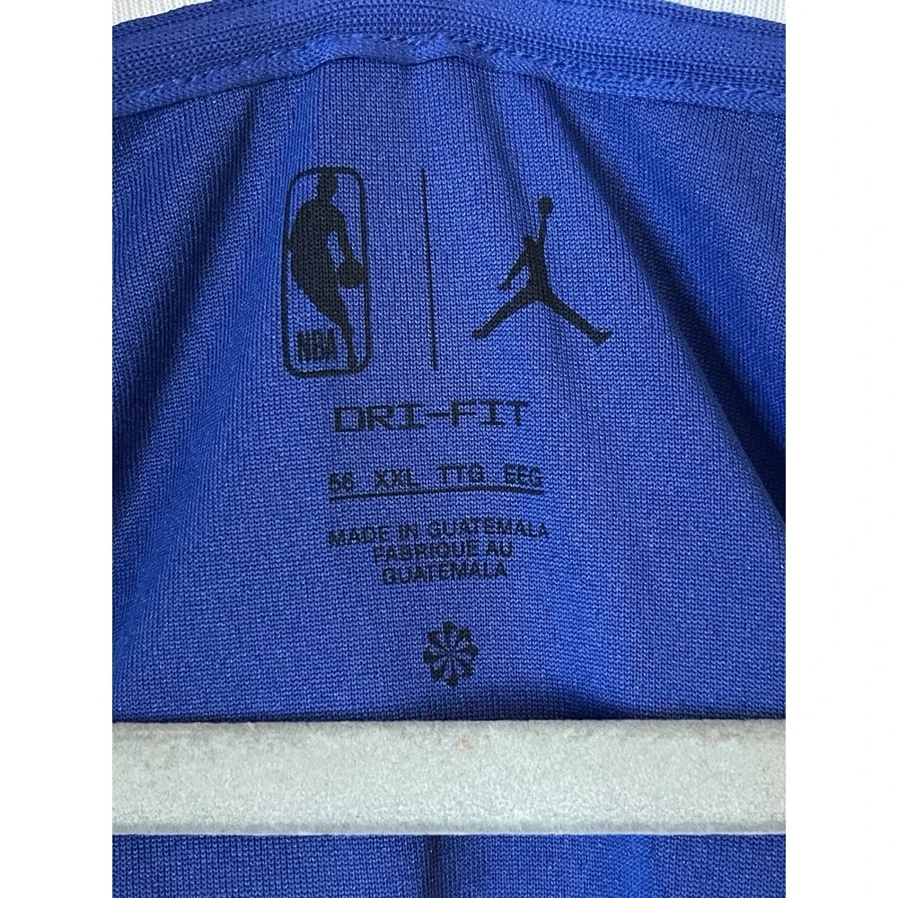 Men's 56 NWOT New York Knicks Obi Toppin #1 Jordan Brand Swingman Jersey Blue